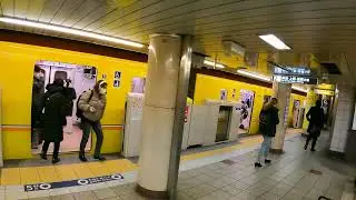 TOKYO Mitsukoshimae Station Relaxing Walk | Tokyo Metro | Japan 4K | VXT TRAVEL
