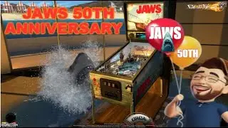 Playing VR Pinball to celebrate the JAWS 50th Anniversary - For those 50 and up.