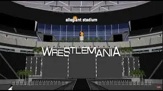 WWE WrestleMania 42 &ndash; Epic 3D Stage Design Concept