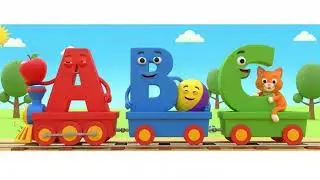 ABC Train Is Coming | Alphabet Song for Kids 🚂 | Nursery Rhymes | Little Giggle Tunes