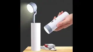 #light Portable LED Desk Lamp - Table Lamp with 3 Lighting Modes, Eye-Care, Emergency Light