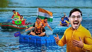 HOME MADE BOAT RACE CHALLENGE🔥   तीनों में से कौनसी नाव जीतेगी
