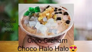 Oreo Graham Choco Halo Halo Special Halo Halo