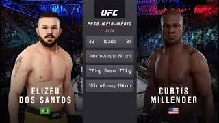 Elizeu Dos Santos vs Curtis Millender | UFC Wichita Kansas Highlights Gameplay