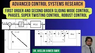 First Order and Second Order Sliding Mode Control, Phases, Super Twisting Control, Robust Control