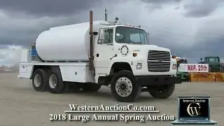 Ford L9000 Fuel Tanker Truck For Sale At Auction!