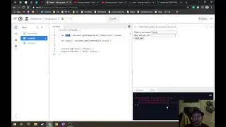 5. Add another input field and output both of their values to the console and on the HTML page