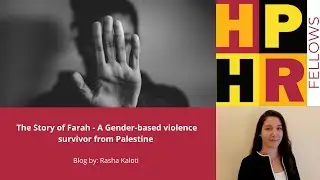 The story of Farah, a Gender-Based Violence (GBV) survivor from Palestine.