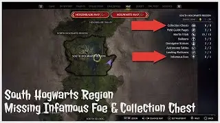 Hogwarts Legacy Missing Infamous Foe And Collection Chest In South Hogwarts Region