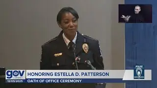 RAW VIDEO: Swearing-In of Charlotte-Mecklenburg Police Chief Estella D. Patterson