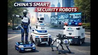 China is Redefining Urban Security with Smart Robots | AI Police & Traffic Robots