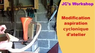 Aspirateur cyclonique d'atelier, modification du cône - #30