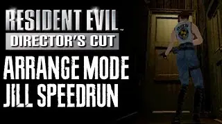 Resident Evil: Director's Cut - Jill Arrange Mode Speedrun in 1:02:55 - PlayStation Hardware