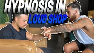 Impromptu Hypnosis In A LOUD COFFEE SHOP!