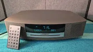 Bose Wave Music System AWR-CC1 Demo// Angel Song / A bsnd Thst Slays / like demons and stuff.....