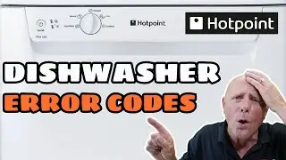 Hotpoint Ariston dishwasher error codes ,Flashing lights, faults Diagnostic fault finding