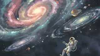 Cosmic Miami 🌴 | Space Lo-Fi & Focus Music