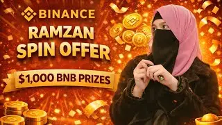 Binance Ramzan Spin & Win Offer 2026 | $1000 BNB Prize | Free Crypto Rewards!