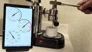 6. La Pavoni Pressure & Temperature Profiling - Analog Bar*s Gauge