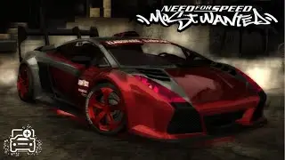 NFS Most Wanted | Lamborghini Gallardo Superleggera Extended Customization & Gameplay