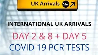 Covid 19 Testing Kit | Test To Release UK | Pakistan Red List | Amber List |