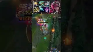 100% CRIT LETHALITY VI ONE-SHOTS EVERYTHING 😱 | League of Legends #shorts
