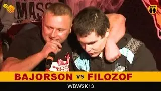 Bajorson 🆚 Filozof 🎤 WBW 2013 el.2 (freestyle rap battle)