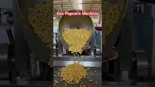 100L 55kg/h Gas Popcorn Machine Industrial Full Automatic Commercial Use #popcorn  #popcornmachine