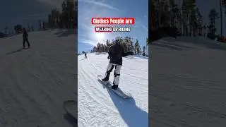 Snowboarders are Like High Schoolers