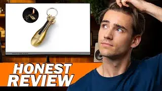 Keychain Matchstick Fire Starter Review &ndash; Durable Flint Metal Lighter with Kerosene