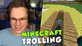 MINECRAFT TROLLING - Alles wird gesprengt und gelöscht😂