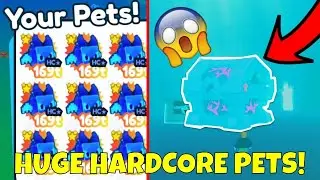 😱OMG I GOT THE BEST HARDCORE PET IN PET SIMULATOR X UPDATE!😱
