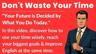 Don't Waste Your Time | Learn English Through Story | Graded Reader Level 2