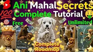 How to Create Viral Ai Shorts Video FREE | A to Z Full Course |Ani Mahal Jaisa AI Video Kaise Banaye
