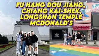 Taiwan Day 3: Local Breakfast, Chiang Kai-Shek, Longshan Temple & More!