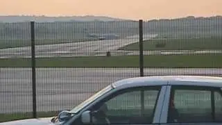 Israel Aircraft Industries 1125 Westwind Astra taxis and takes off on RWY 21L at KLUK