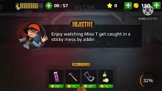 Scary teacher 3D |sticky mess prank|