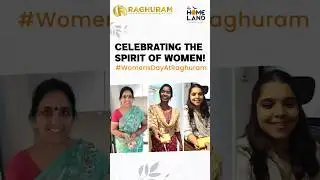 Celebrating Women's Day At Raghuram #WomensDay #celebratingwomen #EmpowerWomen #Raghuraminfra #short