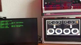 Vintage DECtape TU56 - Compiling C and Pascal (Simulation)
