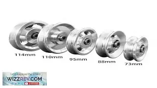 73 88 95 110 114mm Aluminum Bearing Pulley Wheel Gym Fitness Training Equipment eBay