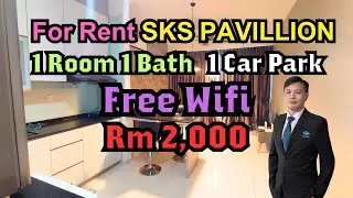 For Rent SKS PAVILLION 1 Room 1 Bath Rm 2000