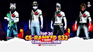 TOP 20 BEST DRESS COMBINATION WITH CS-RANKED S32 HEROIC T-SHIRT ! NEW RANK T-SHIRT COMBINATION !
