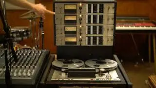 Ampex 440B Reel to Reel Tape Machine Demonstration