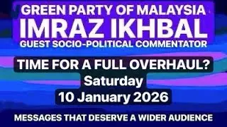 TIME FOF A FULL OVERHAUL? | IMRAZ IKHBAL | Satturday, 10 January 2026