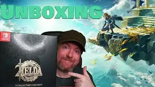 What's Inside the Tears of The Kingdom Collector's Edition? | The Legend of Zelda TOTK Unboxing