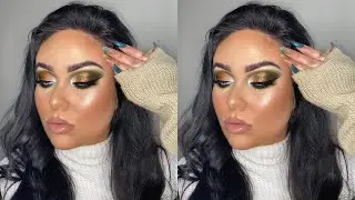 KHAKI + GOLD CUT CREASE | BPERFECT x MAKEUP WITH JAH CLIENTELE PALETTE TUTORIAL