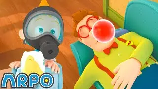 ARPO vs Flu-zilla! 😷 ARPO the Robot Season 1 Episodes 44-45 | Full Episodes | Cartoon