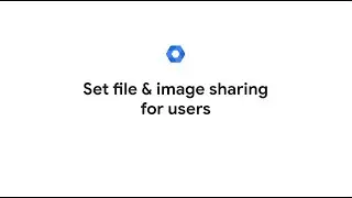 Set file & image sharing for users