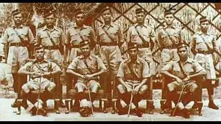 The Malay Regiment 1933 - 1942 with Tunggu Sekejap instrumentalia song