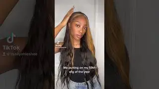 wig: @SamsBeauty.com #studiocut #samsbeauty #wiginstall #syntheticwig #grwm